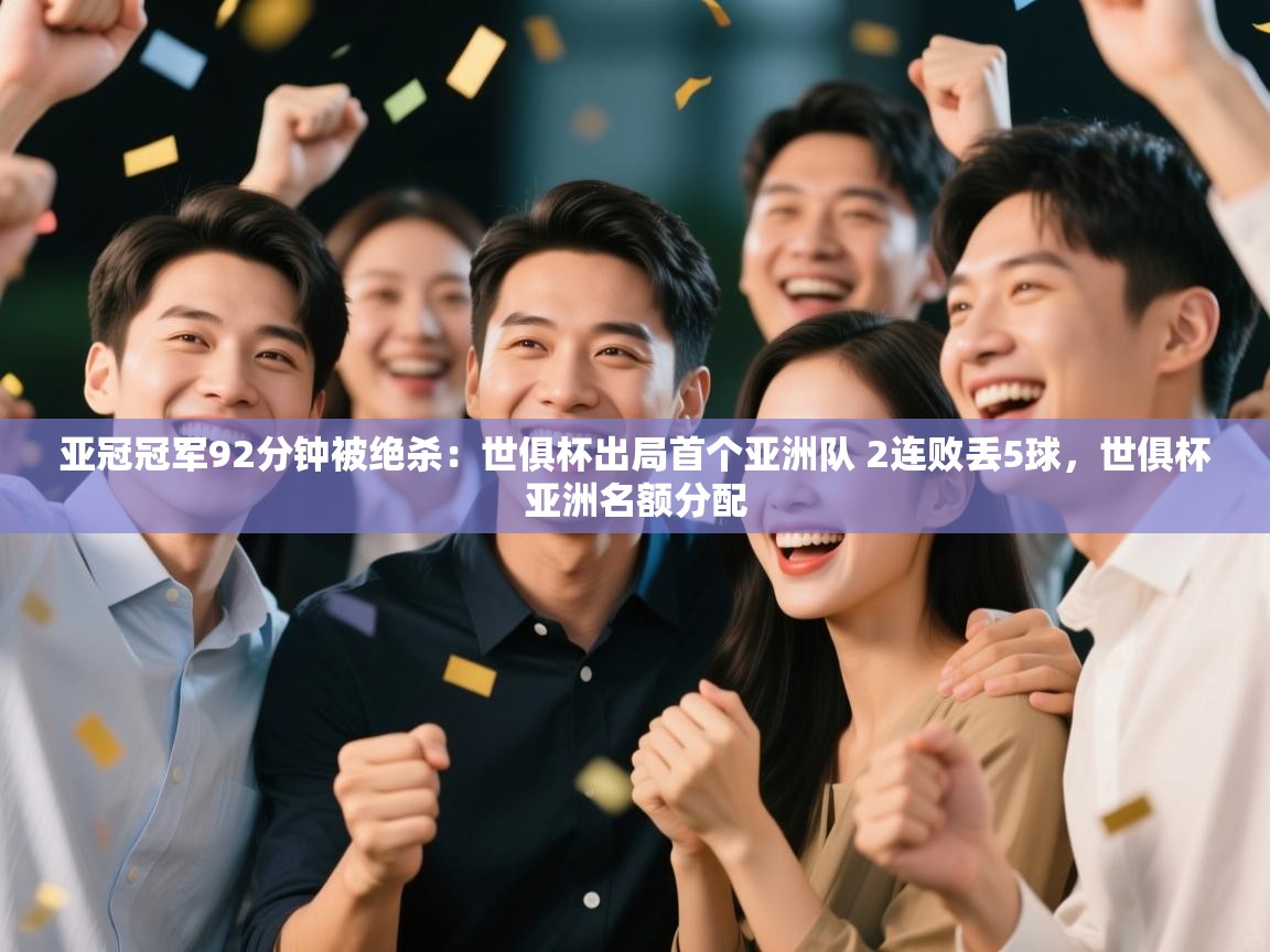 亚冠冠军92分钟被绝杀：世俱杯出局首个亚洲队 2连败丢5球，世俱杯亚洲名额分配  第1张